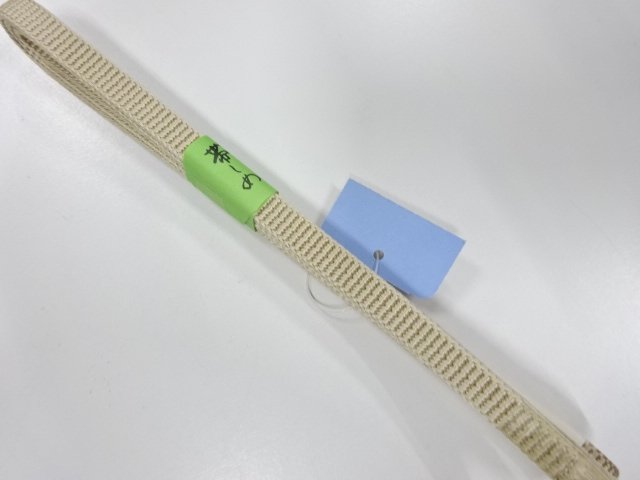 未使用品　正絹　帯留め用　手組三分紐